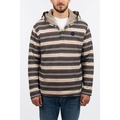 HURLEY SMALL MODERN SURF PONCHO SHERPA HOODIE SURF SKATE