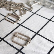 20 PCS Belt Buckle Slide Buckles Luggage Securing Strap for Crafts