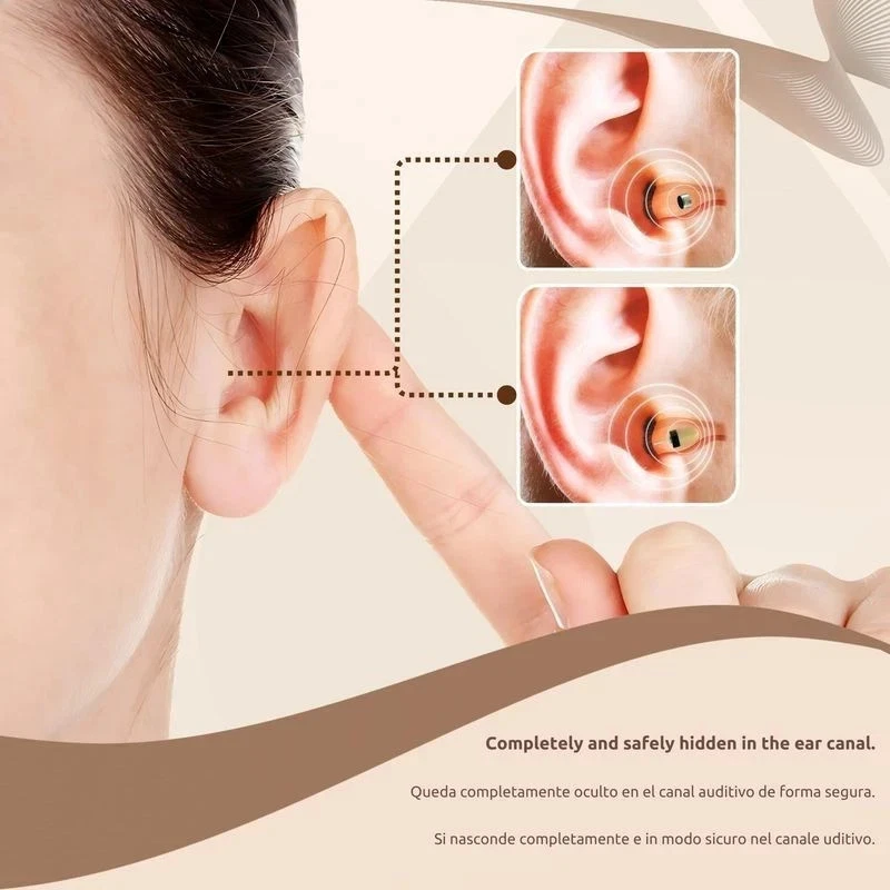 2025 New Spy Earpiece In-ear Ultra Invisible Hidden Wireless Covert - Image 2 of 4
