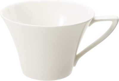 NARUMI Cup Saucer Flat Rim White 215cc For Tea-Coffee Made in Japan 51030-2819