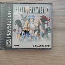 Final Fantasy IX (Sony PlayStation 1, 2000) CIB, Black Label, Tested