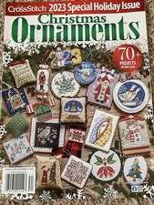 Just Cross Stitch Magazine 2023 Holiday Ornament Issue Christmas 70 Projects