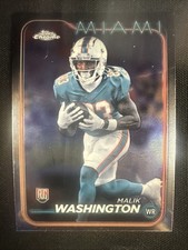 2024 Topps Chrome Football Malik Washington #254 RC C29