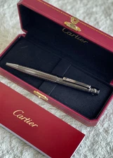 Cartier Santos Ballpoint Pen 2025 – Palladium Finish – New Boxed- On Sale