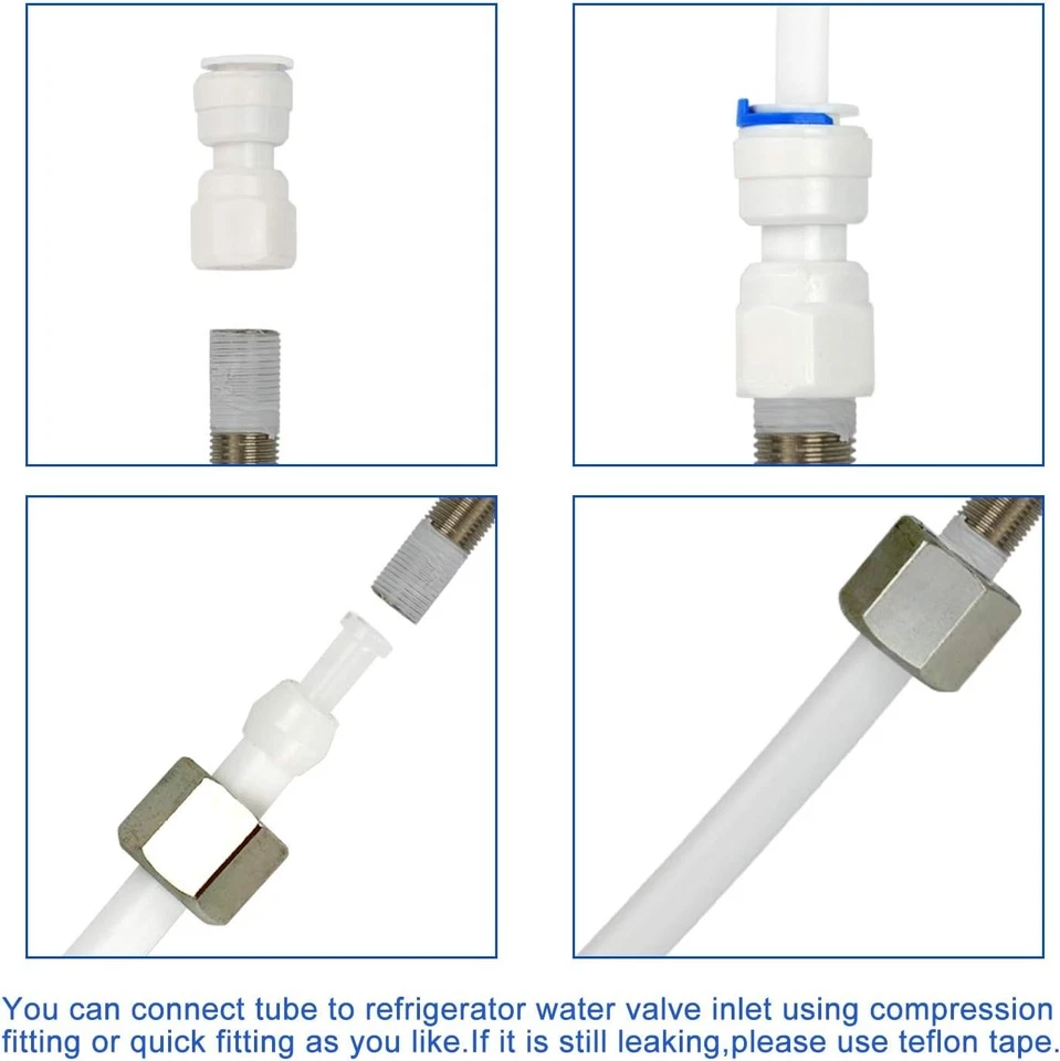 Ice Maker Installation Kit and Fridge Water Line Connection for Reverse Osmosis - Image 2 of 2