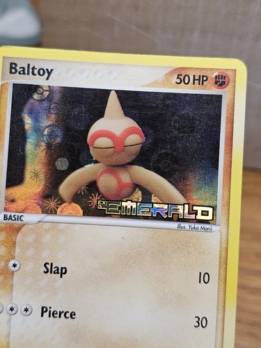 Baltoy 43/106 EX Emerald Reverse Holo Stamped Pokémon Card TCG - Picture 17 of 19
