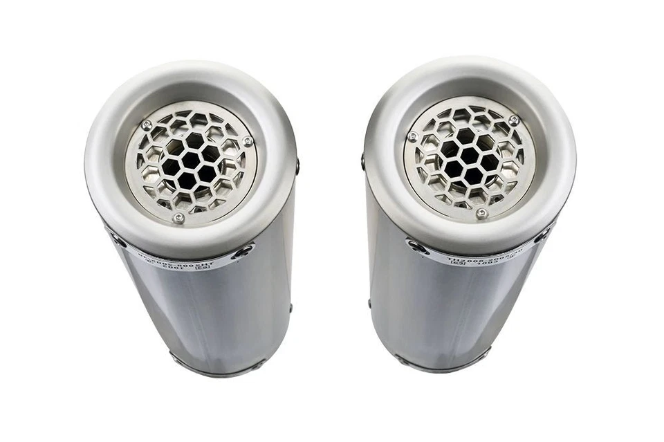 Silenciador de escape doble antideslizante GPR M3 Inox para Ducati 749 2003-2007 Foto 3 de 4