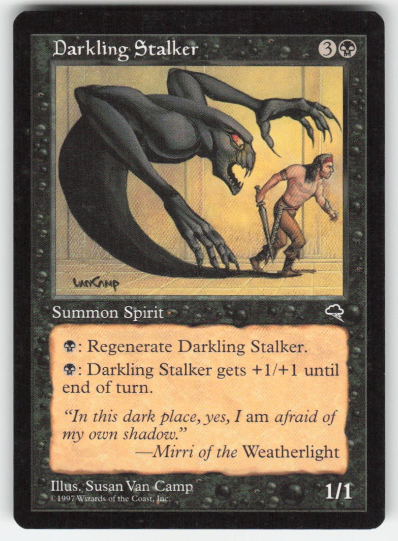 1997 Darkling Stalker Tempest 119 MTG