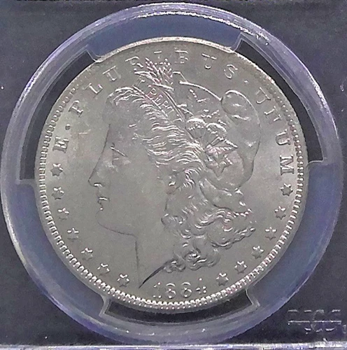 1884-O  $1 Morgan Silver Dollar PCGS MS63