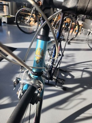 BIANCHI IMOLA STEEL ROADBIKE XS 44cm SHIMANO 105 SORA BONTRAGER