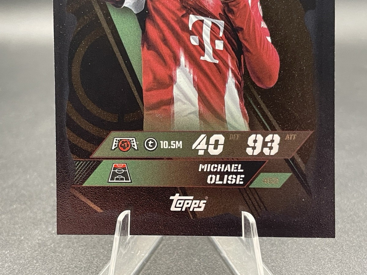Michael Olise Stealth Strike Topps Match Attax 2025/2026 Bayern