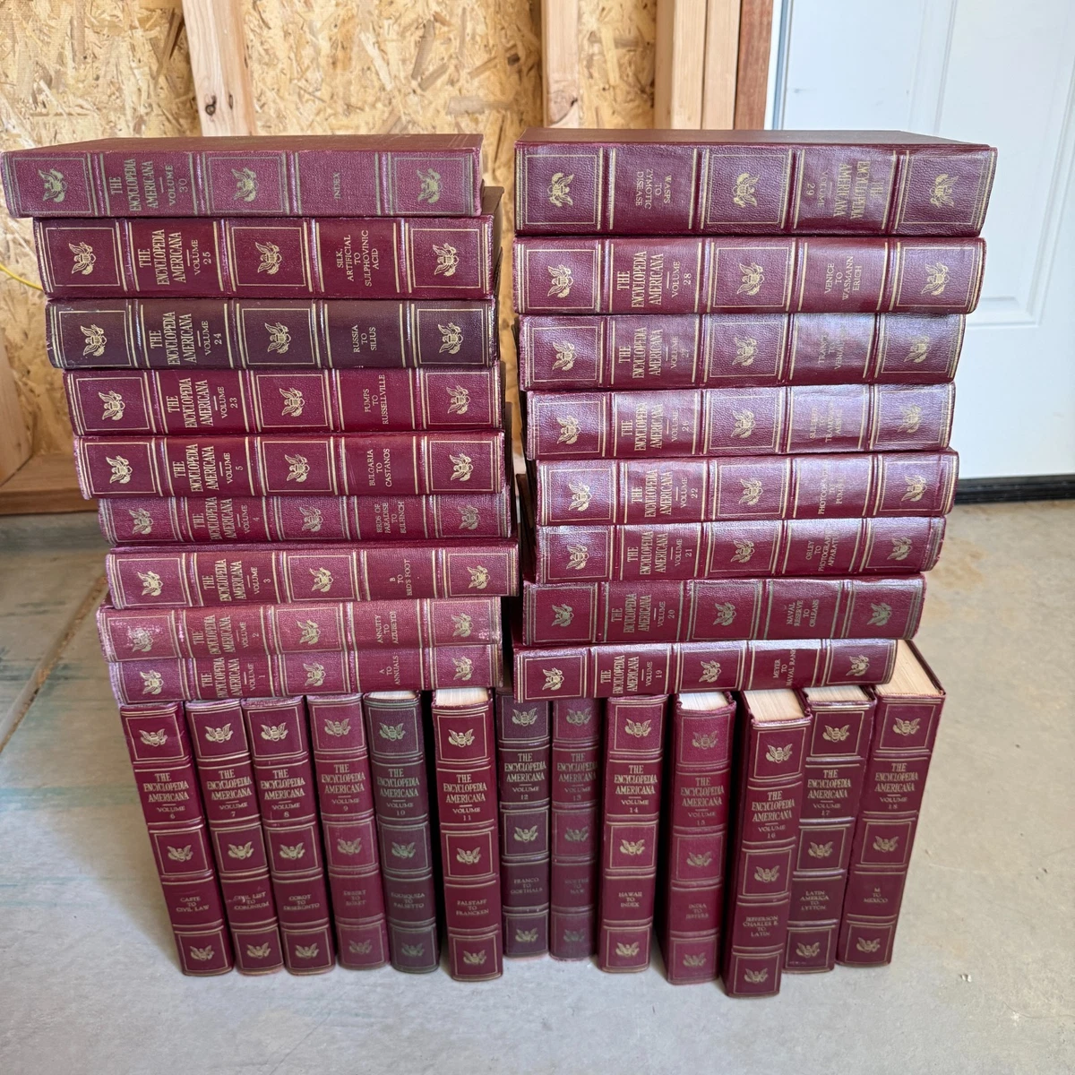 Encyclopedias Americana 1900-1949 Antiquarian & Collectible Books