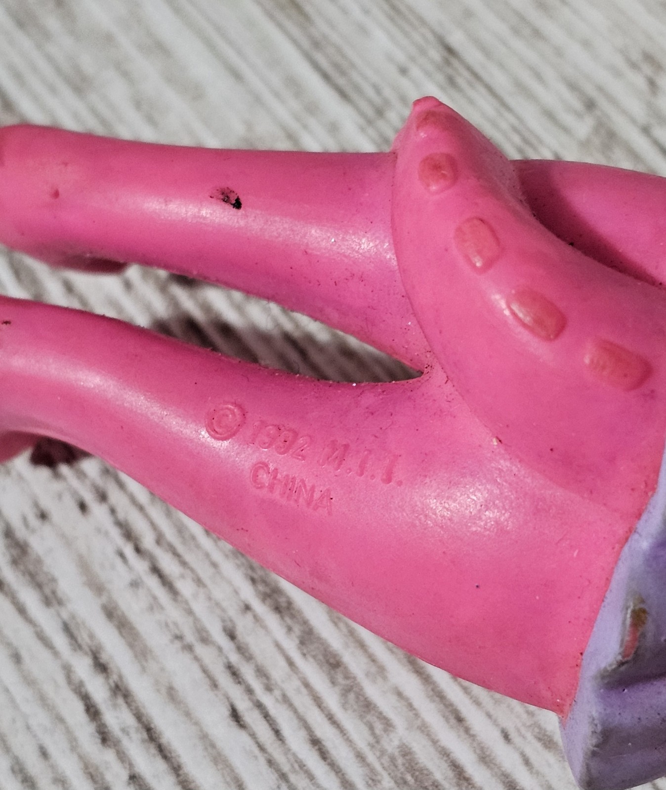 USED Darlin Dinos Tri Sarah Tops Dressy Dinosaur 1992 Meritus Toys