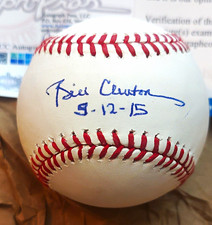 Bill Clinton Signed Official MLB Baseball - AutographCOA (ACOA) RA62648