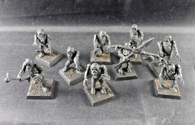 Vampire Counts Undead Zombies Based - Rare OOP Classic Warhammer Fantasy Models