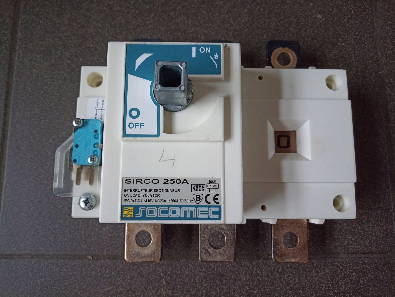 Socomec PP26003026 Sirco 3P 250A Switch