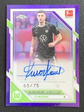 Konstantinos Koulierakis 2025-26 Topps Chrome Bundesliga Purple Auto /75 #BA-KK