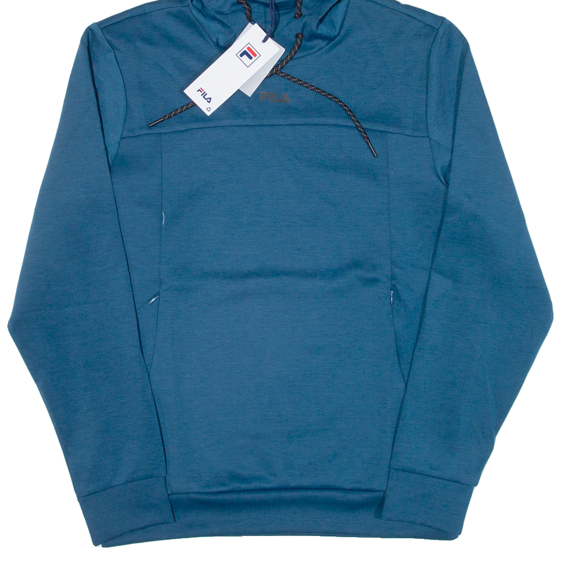 FILA Felpa con Cappuccio Uomo Blu S