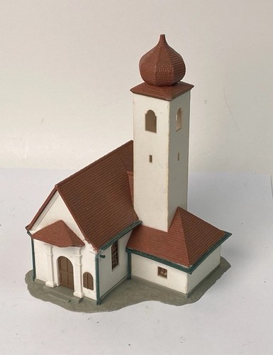 Kibri HO 9764 Alpine Chapel 4-3/8" x 4-5/8" x 6-3/8" | Zustand: Used