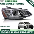 Right Halogen Headlight For 2017-19 2020 Chevy Sonic Projector W/LED DRL W/Bulb