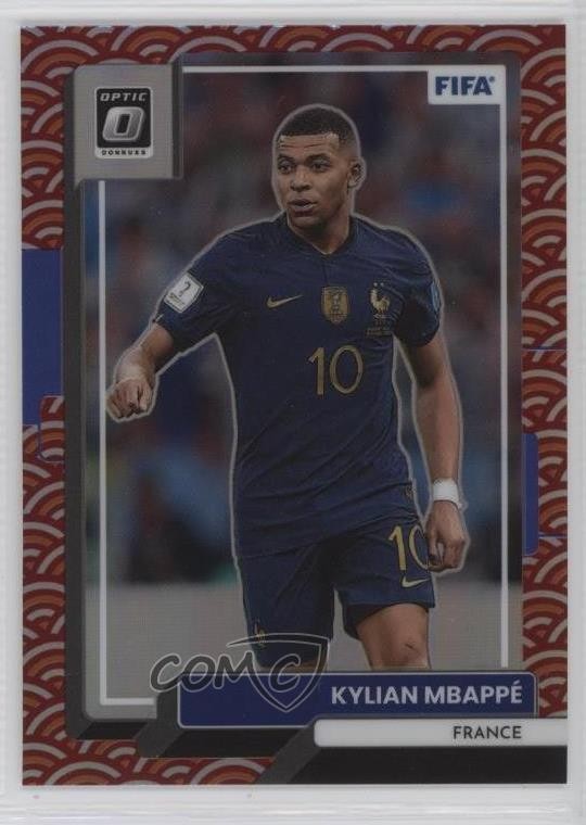2022-23 Panini Donruss Optic Photon Prizm Kylian Mbappe Kylian Mbappé #51 2oz