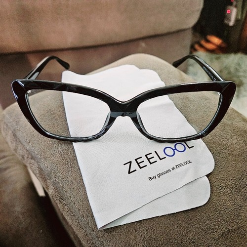 ZEELOOL Eyeglass Frames - Cats-eye Glasses - OP797619-01 56-16-143 Fast Shipping - Picture 2 of 7