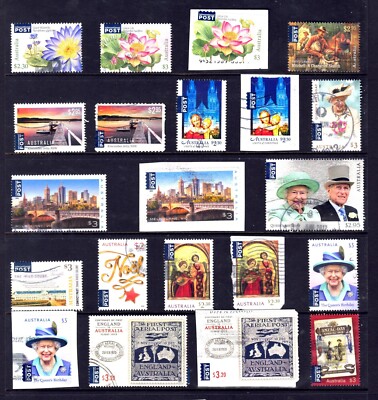 Australia a Selection of 21 International Stamps Used A7 | eBay