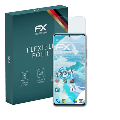 atFoliX 3x Folie für Xiaomi 12 Schutzfolie klar&flexibel Displayschutzfolie