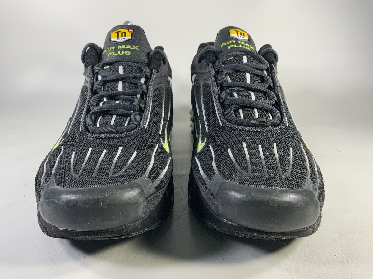 Nike Air Max Plus III Anthracite Black Volt Grey Mens Size 9