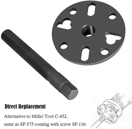 C-452 Companion Flange Puller Tool C-452A SP-116 SP-575 SP-576 Hub/Yoke Removal - Picture 6 of 8