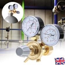 Argon CO2 Bottle Regulator 2 Gauge for MIG TIG Welder Gas Pressure Reducer