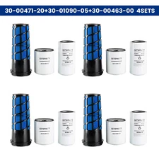 Filter Service Kit Fit For Carrier Reefer 7500 & 7300 Reefer Unit 4 SETS