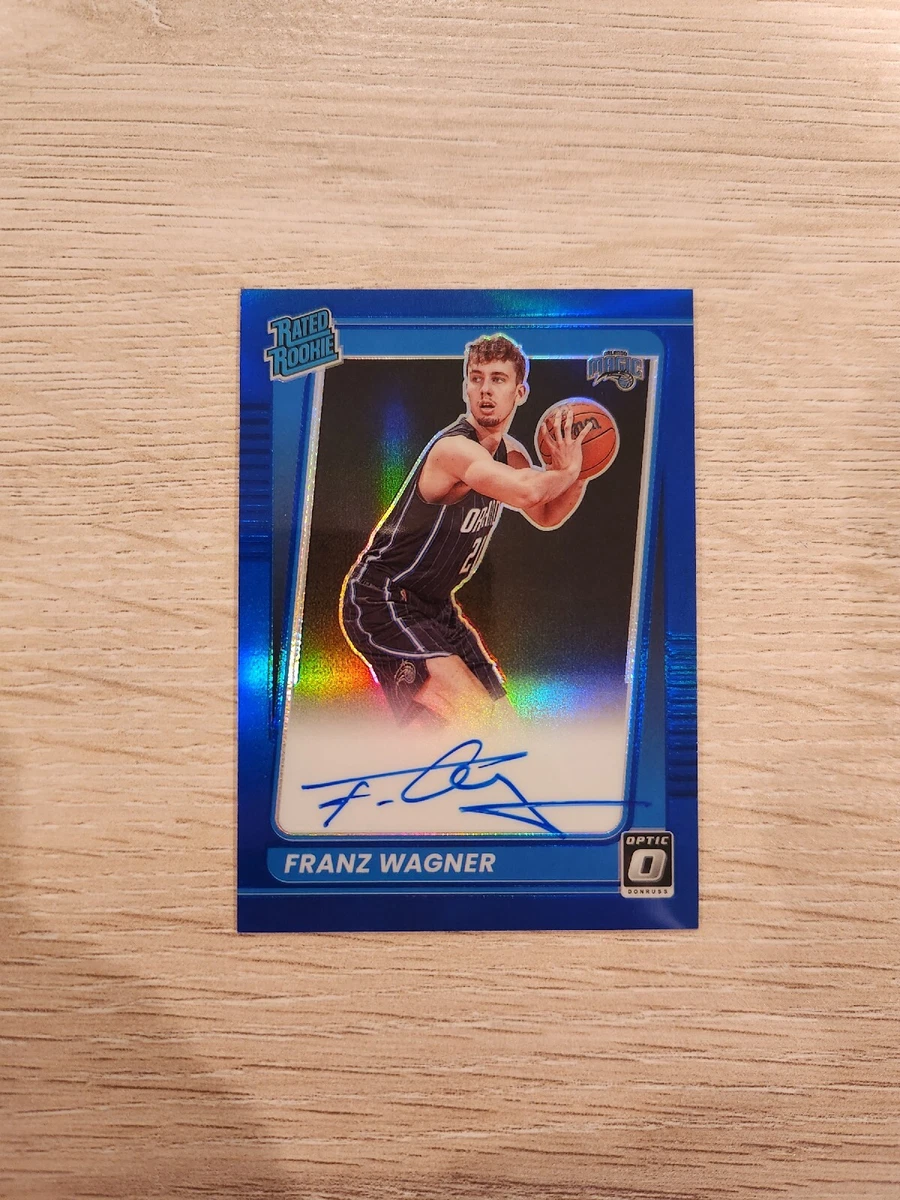 2021 Donruss Optic - FRANZ WAGNER RC Rookie Blue Auto /49 ORL 
