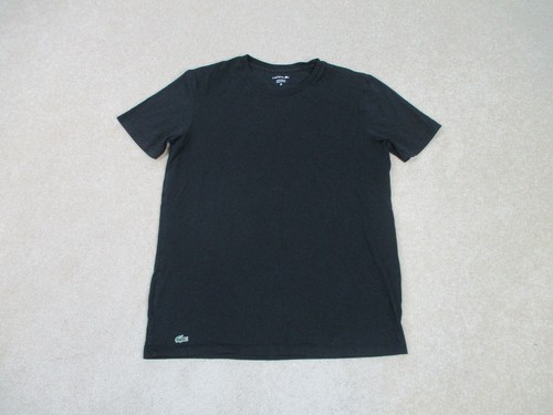 Lacoste Shirt Adult Medium Black Green 