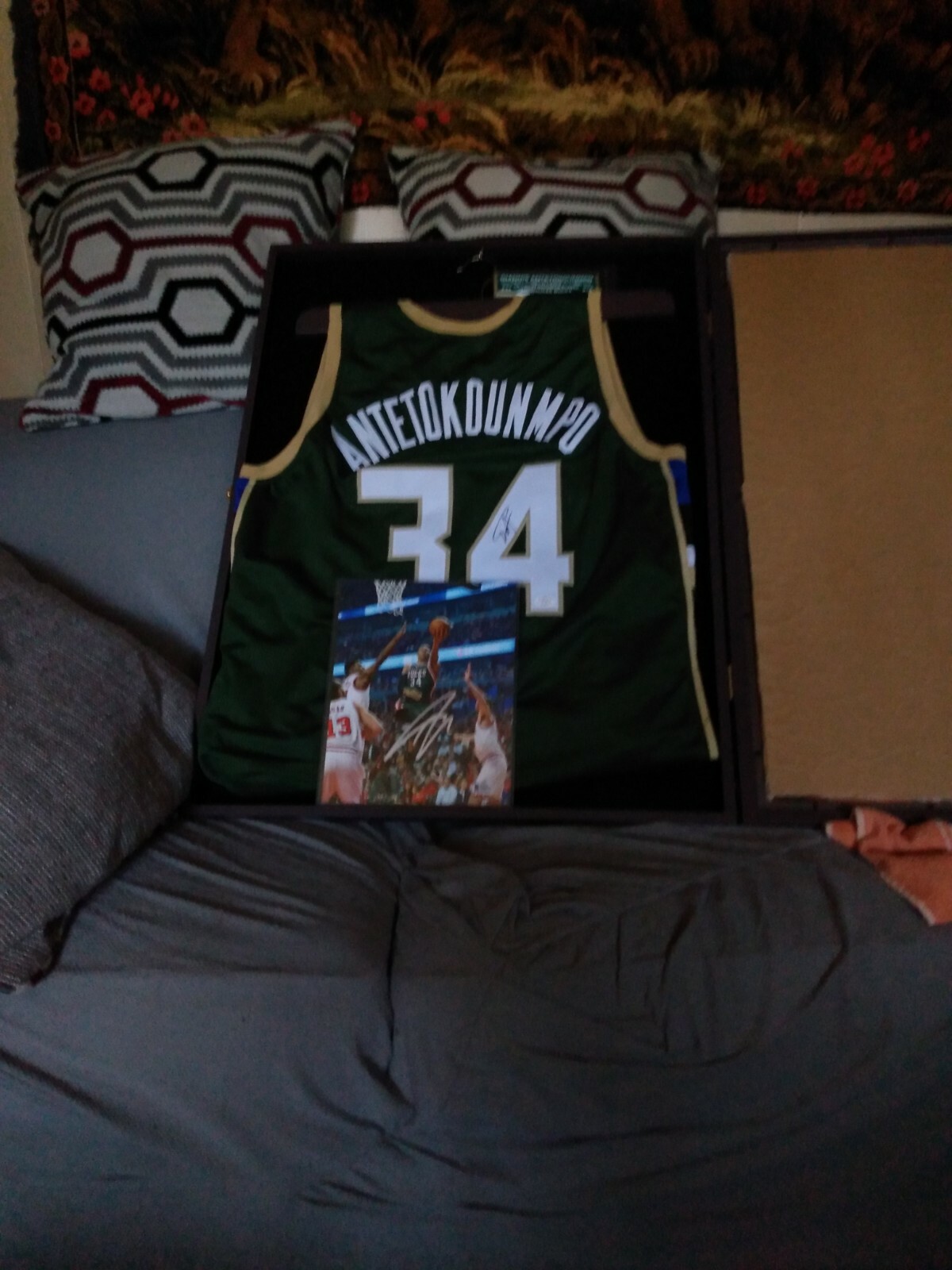 Giannis Antetokounmpo Autographed Signed Jersey. Or 8x10 Please read before purchase!!! 