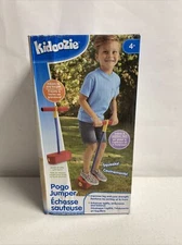 Kidoozie Pogo Jumper For Kids Blue Red Yellow Squeaks New In Damaged Box