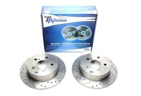 TA Technix Sport Bremsscheiben Hinterachse - Toyota Avensis Stufenheck