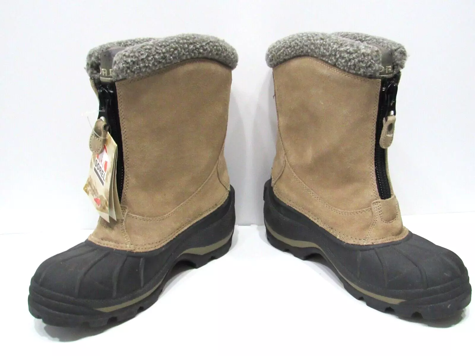 sorel ellesmere winter insulated zip up waterproof boots