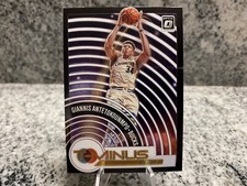 2020 Donruss Optic Giannis Antetokounmpo Black T-Minus Insert #15 Bucks SP
