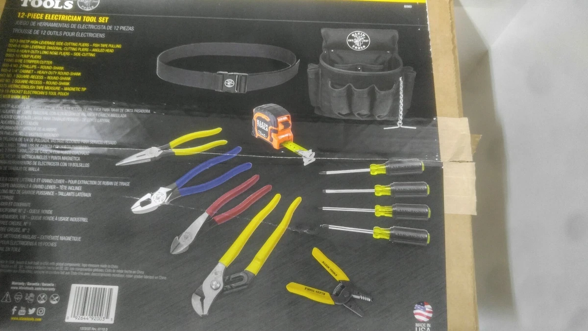Klein tools electrician tool set online