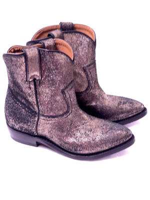 Ankle Boots Cowboy Boots Gold Frye Boots New~Frye Leather Pull-on