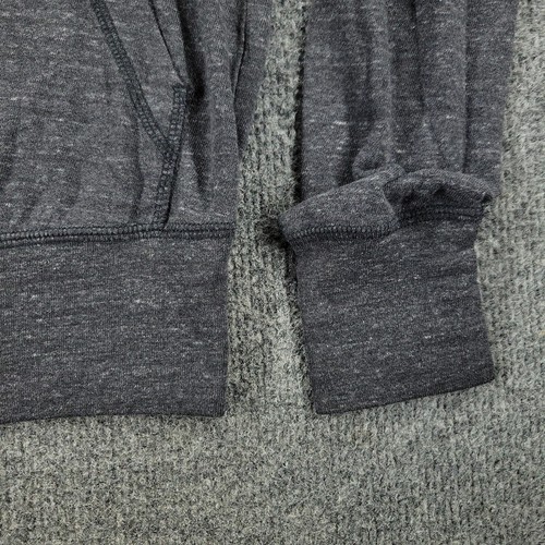 Nike Sweatshirt Women's XS Gray Logo Full Zip Hoodie Long Sleeve Pockets Adult - Picture 6 of 16