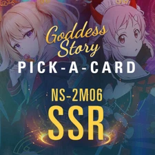 Goddess Story - PICK A CARD - SSR - 2M06 - CCG anime waifu foil doujin cards