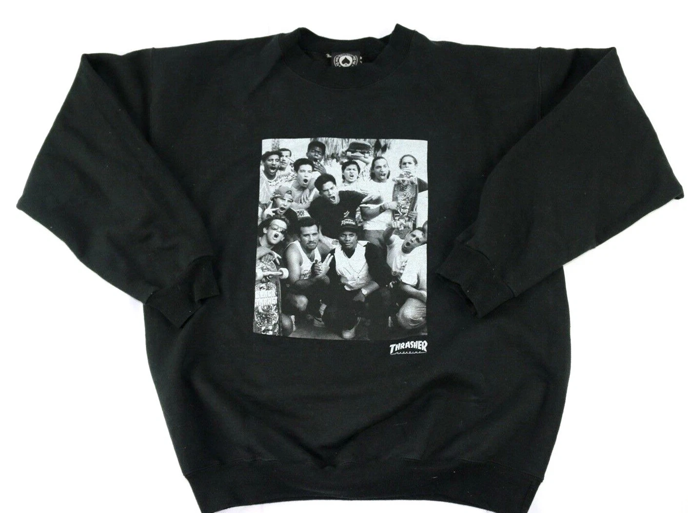 Pull THRASHER VENICE Supreme Eazy E photo noir taille M supreme rare vintage