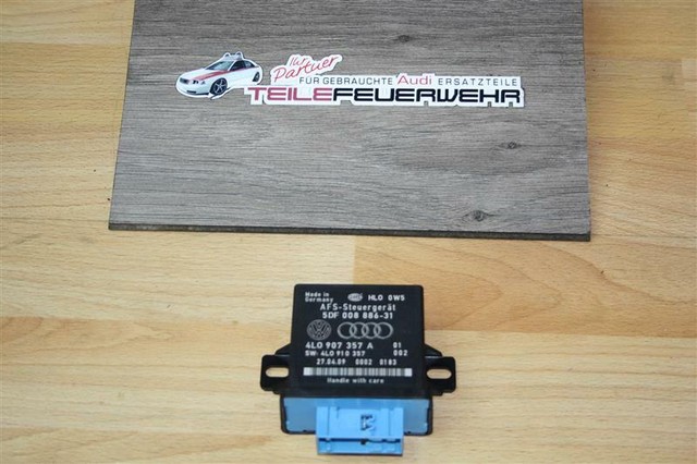 Audi A3 8P A8 4E D4 Q7 4L Headlamp Control Adaptive Light ...