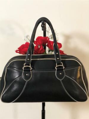 Cole Haan Village F04 Black Leather Shoulder Bag | eBay