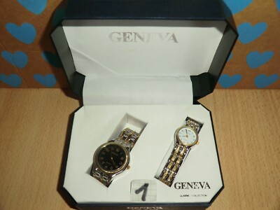 Uhren Set Geneva , 2 Damenuhren , neuwertig in Originalbox