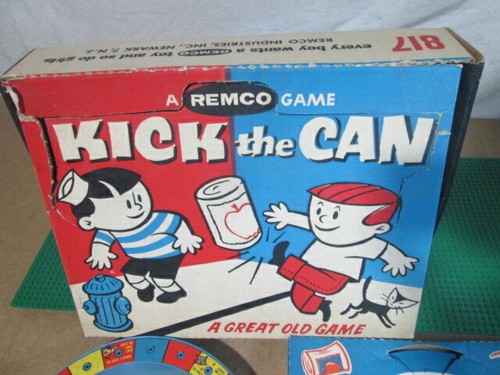 Remco Kick the Can Style No. 817 Vintage 1960 Mid Century Awesome Graphics - Picture 2 of 12