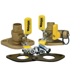 Webstone THD-X141KIT 1-1/4" FIP x Rotating Flange Isolator Kit H-41415KIT