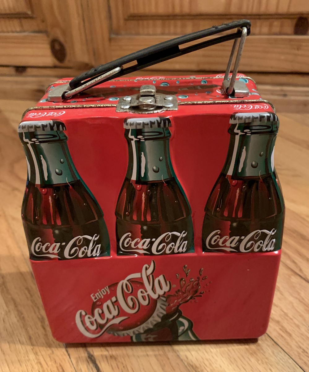 Vintage Coca-Cola Soda Pop Coke 6 Pack Metal 6